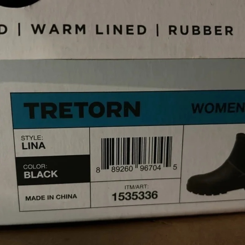 New Ladies Tretorn warm lines Chesla Boots sz 10 - Picture 5 of 5